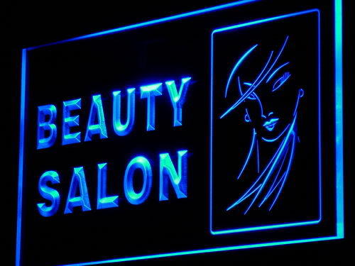 Beauty Salon Display Shop Gift Light Sign